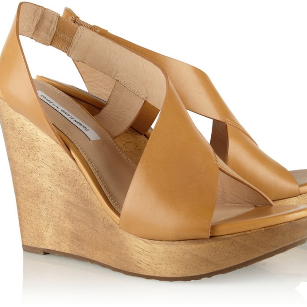Diane von Furstenberg Sunny Wedge Sandals